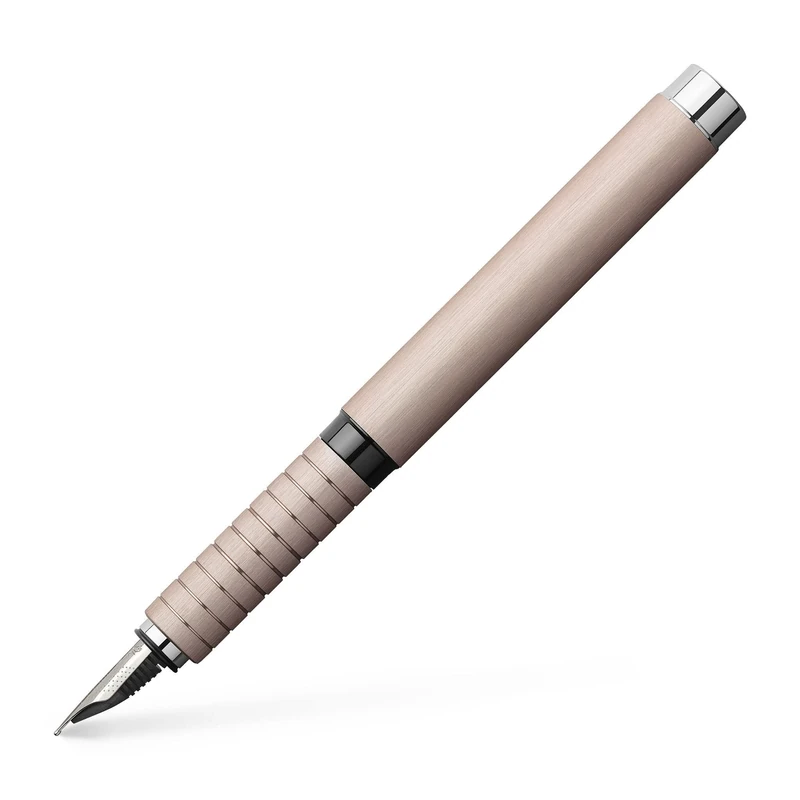 Faber-Castell Essentio 148423 Fountain Pen Nib B Aluminium Rose