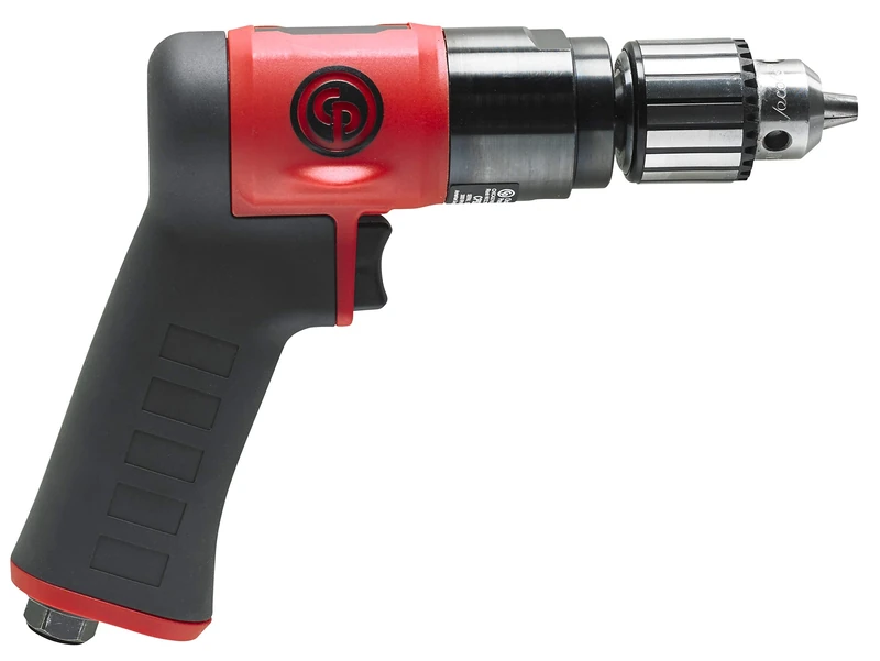 Chicago Pneumatic - CP9790C - 3/8"(10 mm) Pneumatic Drill 0.48 hp - 2100 RPM - Stall Torque; 4.1 lbf*ft/5.5 N*m