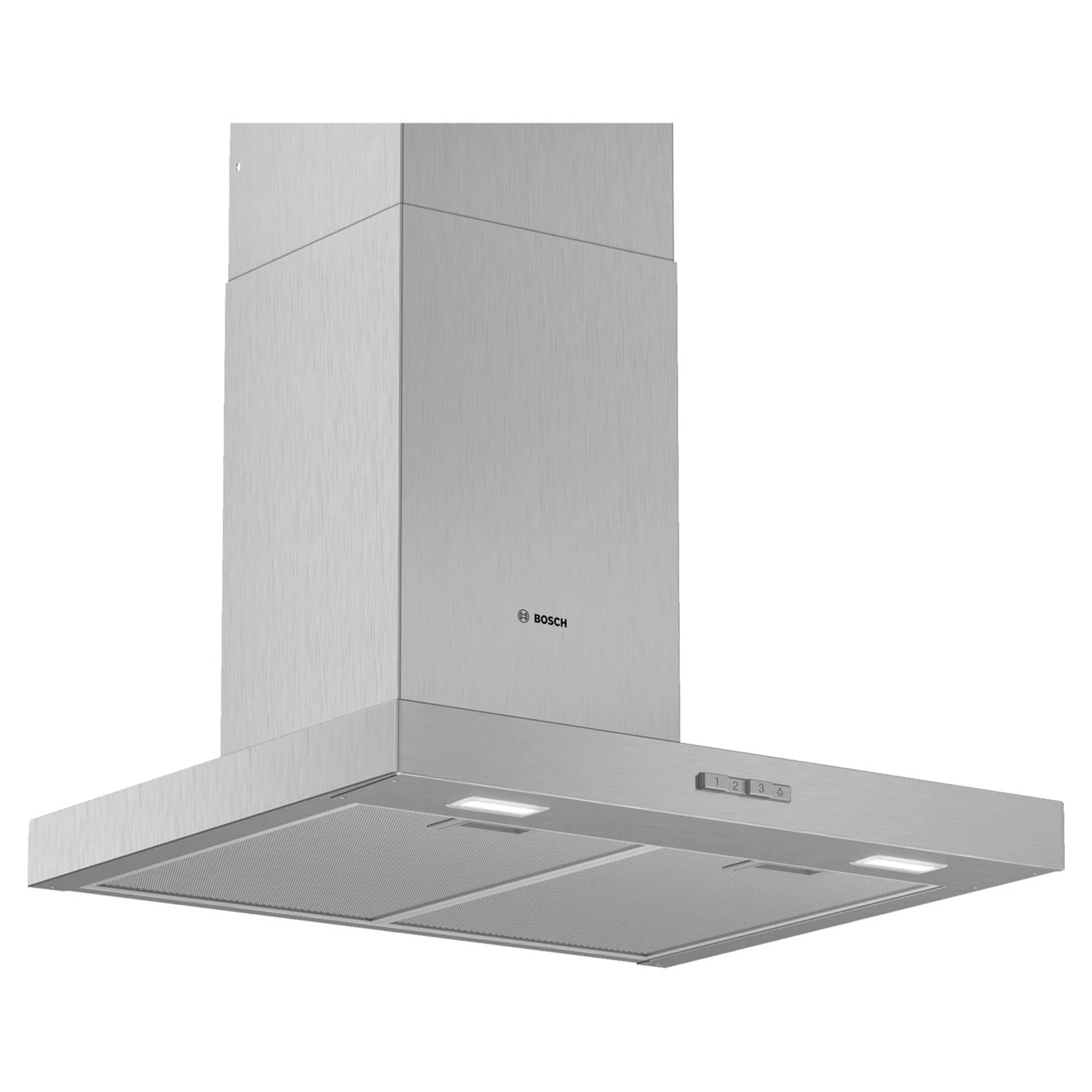 Bosch Home & Kitchen Appliances Bosch Serie 2 DWB64BC50B Wall-mounted Cooker Hood, Wall-mounted 60 cm Stainless steel