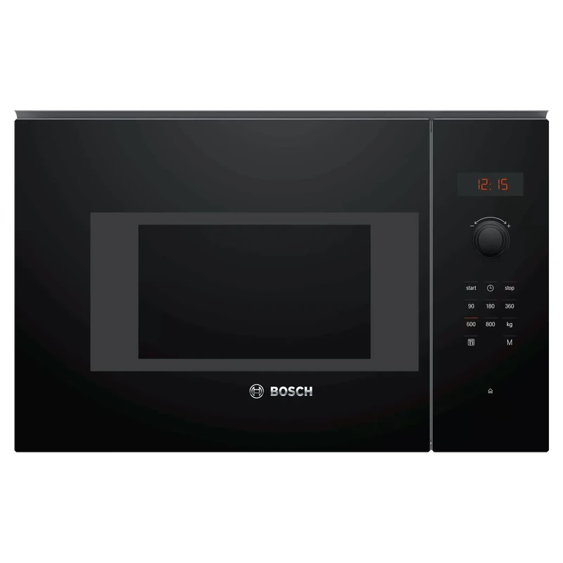 Bosch Home & Kitchen Appliances Bosch Serie 4 BFL523MB0B Built In Microwave - Black