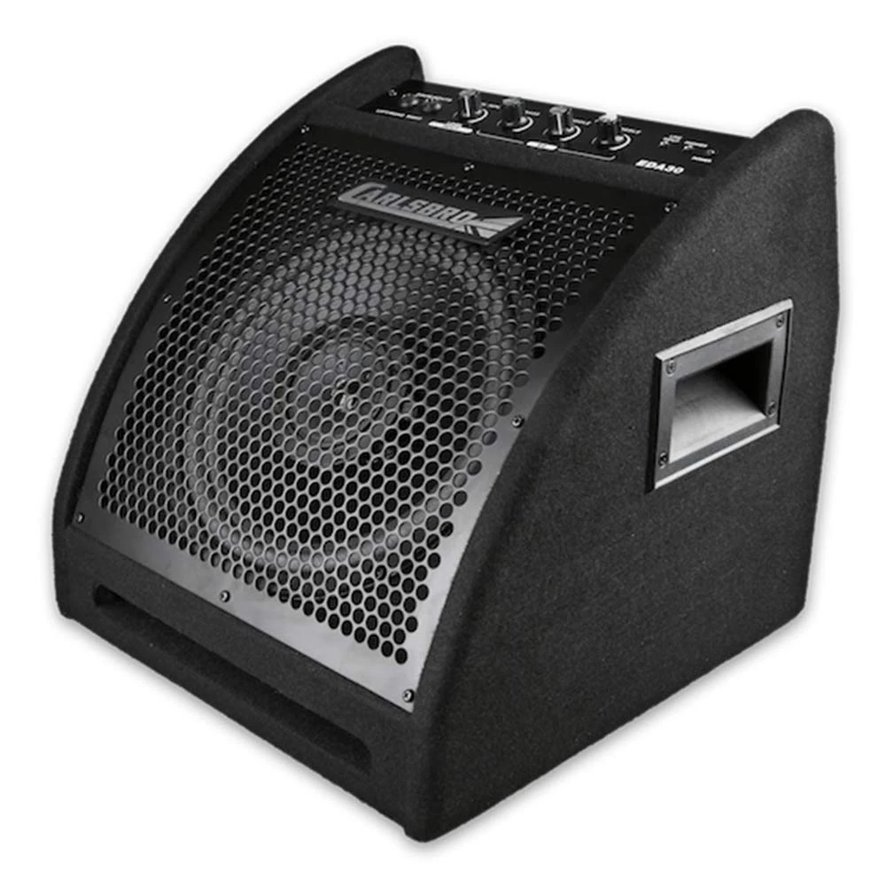 Carlsbro EDA30 Electric Drum Amplifier - 30W, 10-Inch Stage Monitor Speakers for Electronic Drums