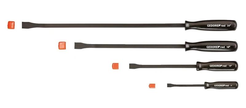 Gedore Red Lever Set 4-Piece 8/12 / 18/24 Inches