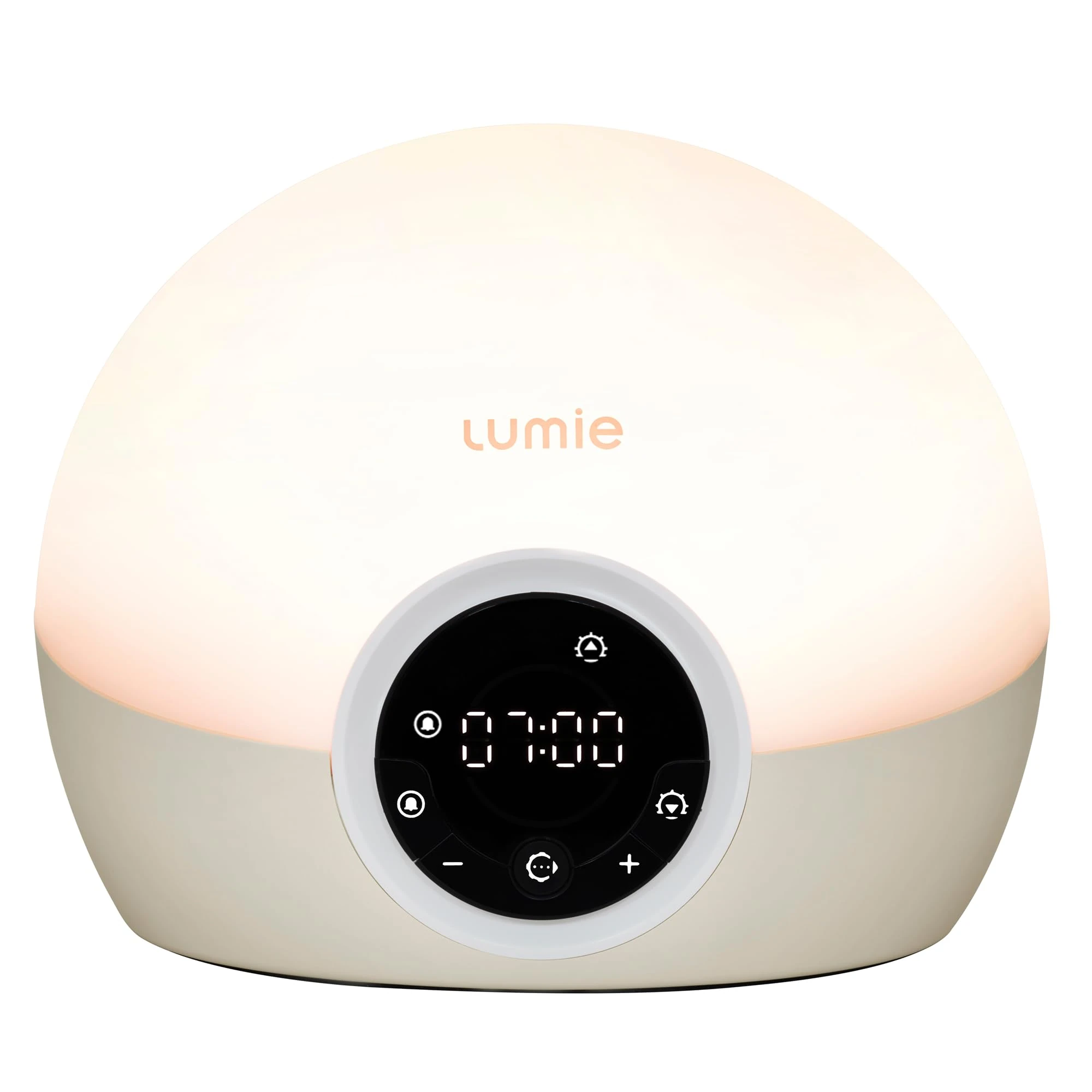 Lumie Bodyclock Spark 100 - Wake-up Light Alarm Clock with Sleep Sunset, white/off-white