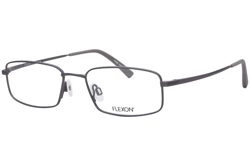 Flexon EINSTEIN 600 37602 033 gunmetal vista Men's Acetate, Standard, 52