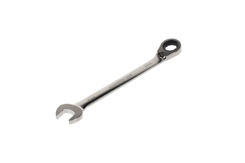 GEDORE red Combination ratchet spanner, Reversible, AF 32 mm, Angled, Flat, Bi-hex, Spanner, R07200320
