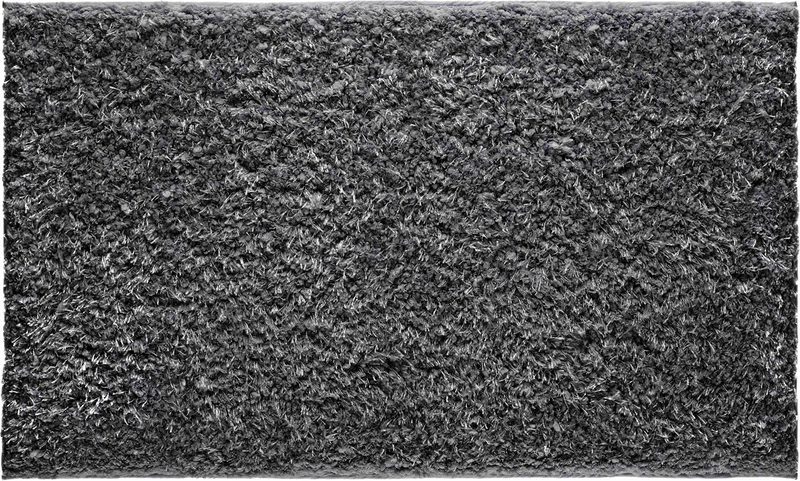 Grund Bath Rug, 100% Polyester Microfiber Anthracite, 60x100 cm