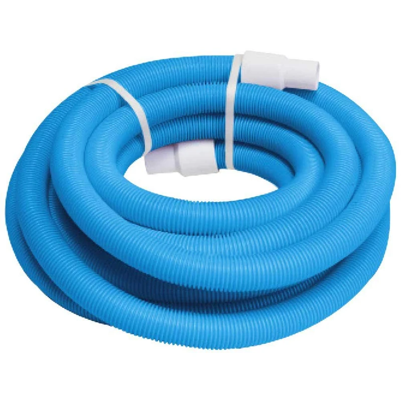 Gre 770323 2 Terminal Pool Hose, Compatible with Vacuum Cleaner Thanks to its Standard Connections of Ø32 mm, 12 m, Blue