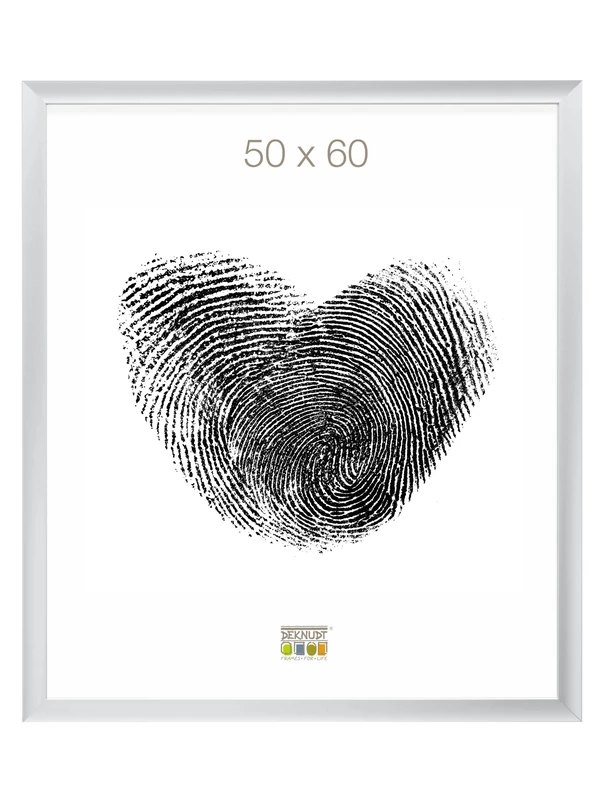 Deknudt S021D1_50.0x60.0 Silver Metal Photo Frame 50 x 60 cm