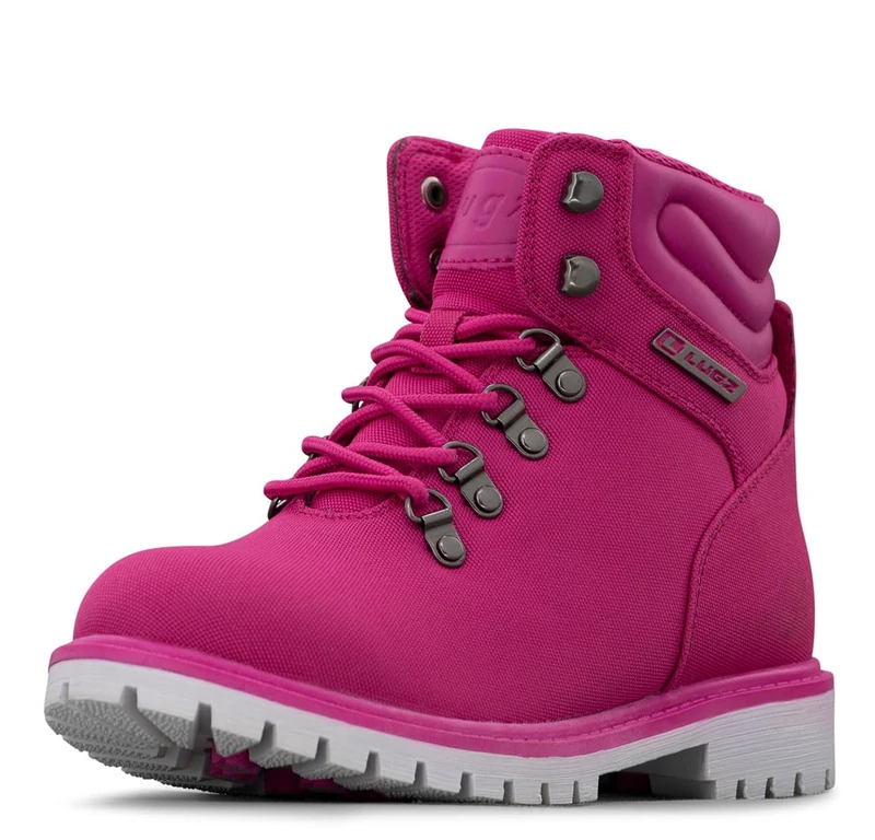 Lugz Women's Grotto II Fashion Boot, Deep Pink/White, 5 UK