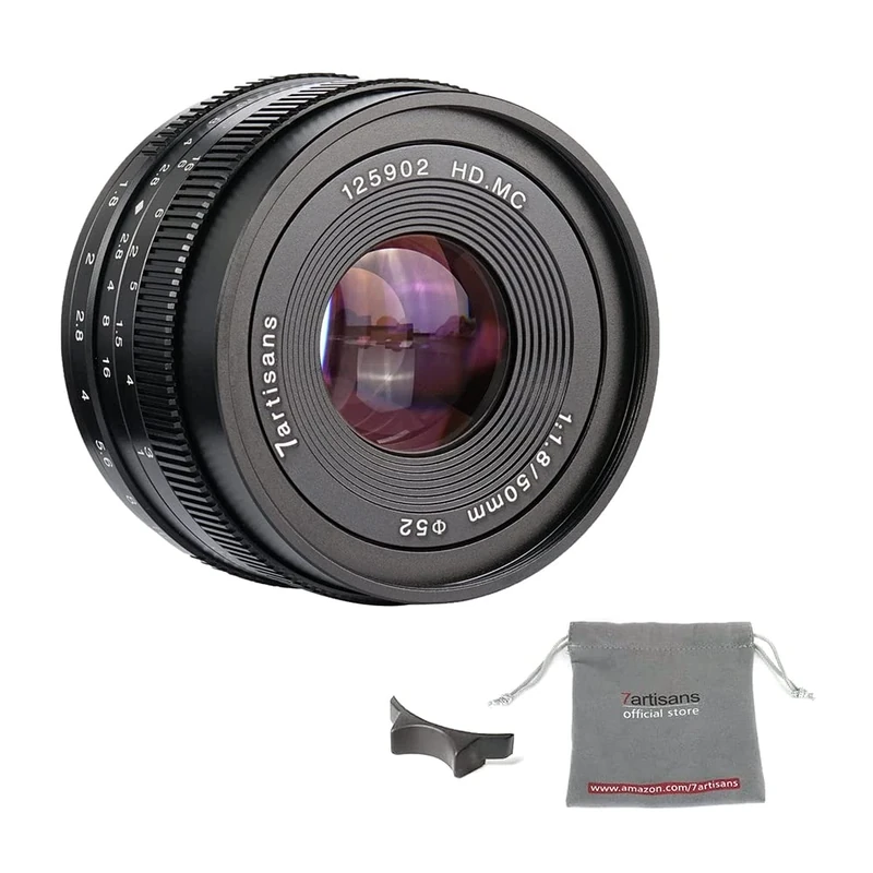 7artisans 50mm f/1.8 Manual Lens for Sony APS-C E-Mount Portrait