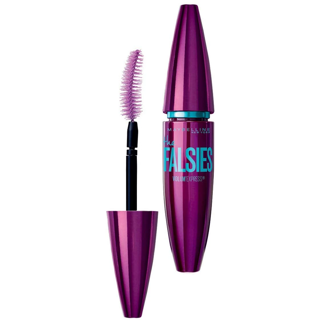 Maybelline Mascara, The Falsies Mascara, False Lash Look, Lengthening and Thickening, From Root to Tip, Maybelline New York, Suitable for Contact Lens Wearers, Very Black