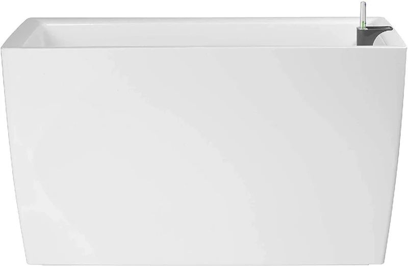 Artevasi Marbella Plant Box 76 cm Self Watering, White, White, 30.5x76x45 cm, 5600442822595