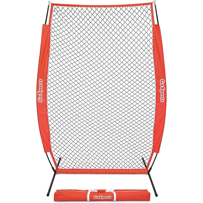 GoSports 7 ft x 4 ft I Screen - Baseball & Softball Pitcher Protection Net, must-have for Safe Training