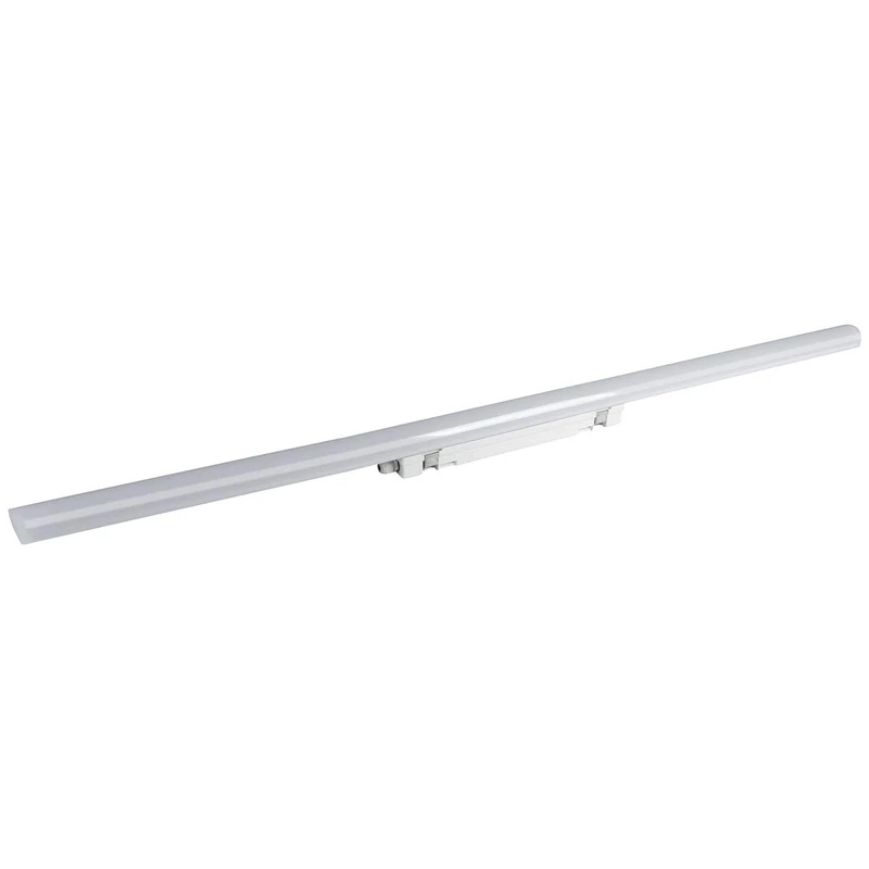 Müller-Licht Aquafix IP65 Wet Room Light 4200 lm 4000 K with Integrated LED, Through Wiring, Central Power Connection, Plastic, 46 W, White, 150 cm - Image 1