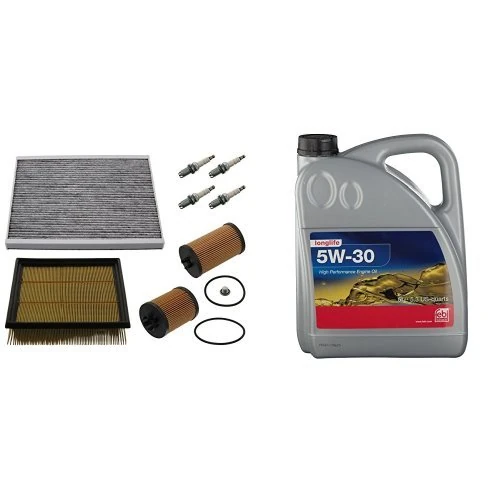 Febi Bilstein Filter Service Paket mit Motoröl