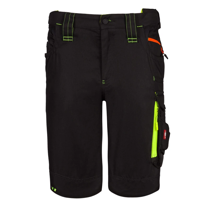 Engelbert Strauss E.S.motion 2020 Strauss Short, Black/Yellow, Size 48