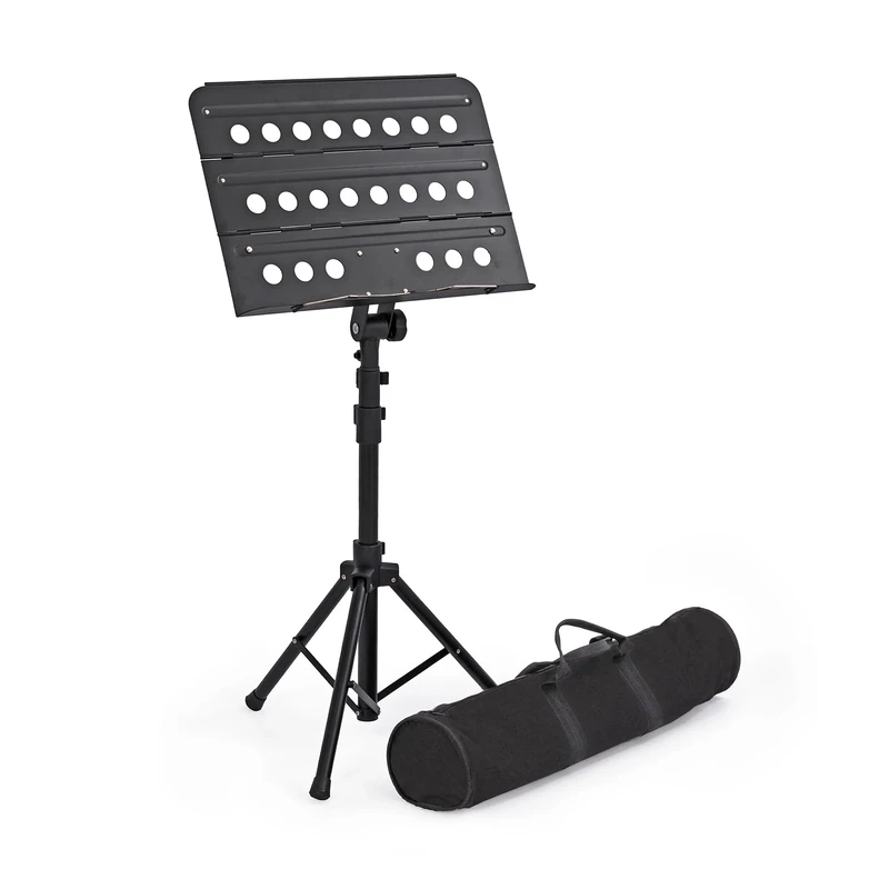 Musisca MUSISCA25 Folding Orchestral Music Stand with Carry Bag
