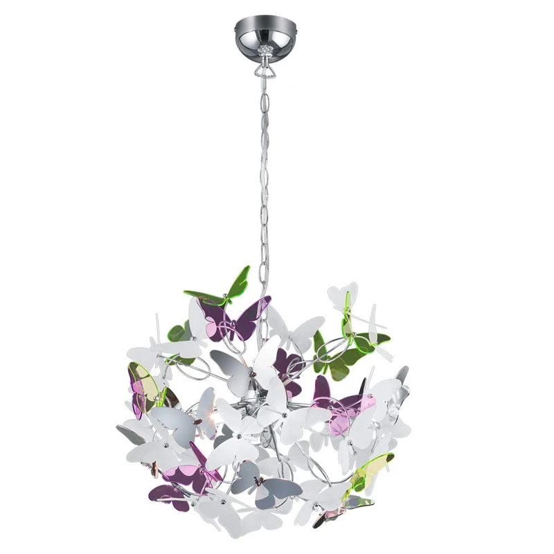 RL LIVE YOUR LIGHT Butterfly R30214017 Pendant Light Chrome