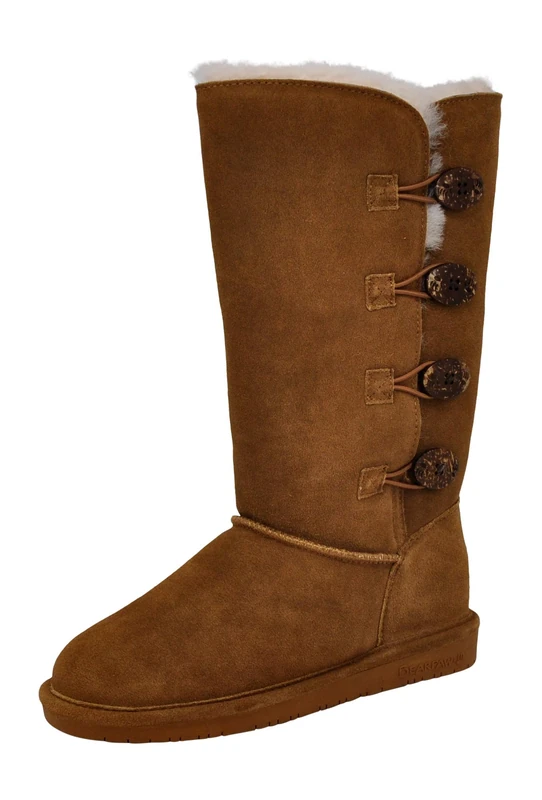 Bearpaw Women's Lori Slouch Boots, Brown (Hickory Ii 220), 5 UK