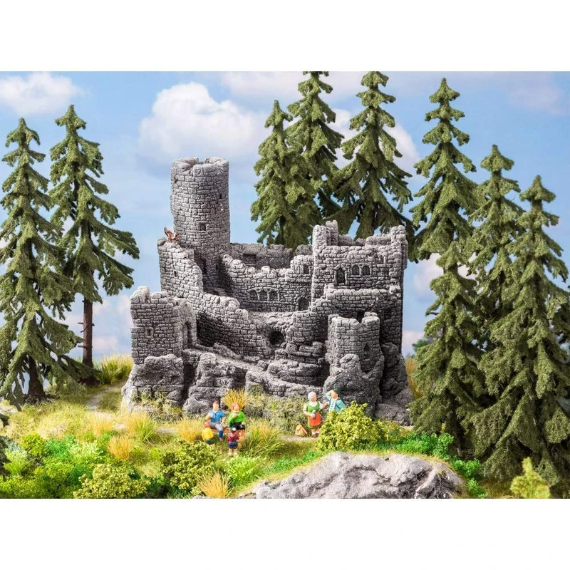 NOCH Castle Ruin Model Building Accessory - 15.5 x 10 cm