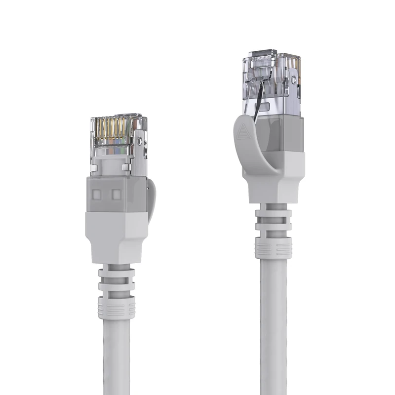 PureLink CAT6 A S-FTP Patch Cable – RJ45 Network Cable Ethernet Cable (10,100,1000,10000 MB/s), halogen-free gray 10.0m