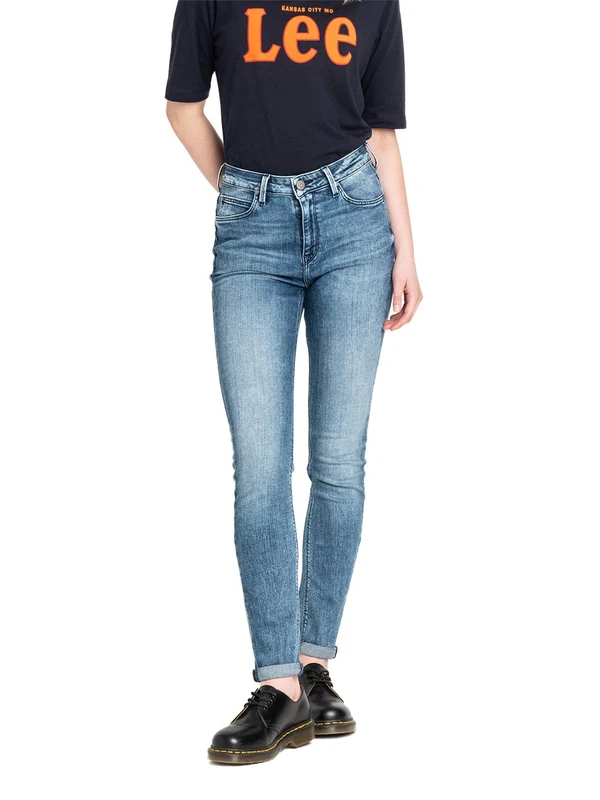 Lee Womens SCARLETT HIGH Jeans, Cool Daze, 25W / 31L