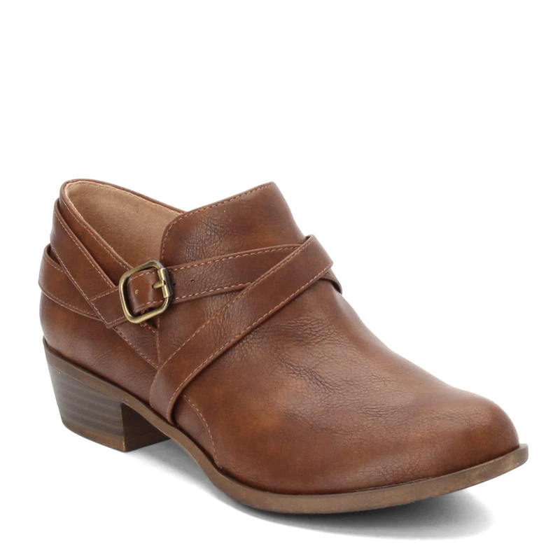 LifeStride Women's Adley Ankle Boot, Brown, 6 UK