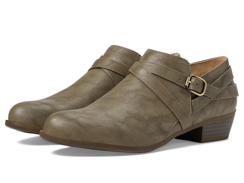 LifeStride Women's Adley Ankle Boot, Taupe, 5 UK