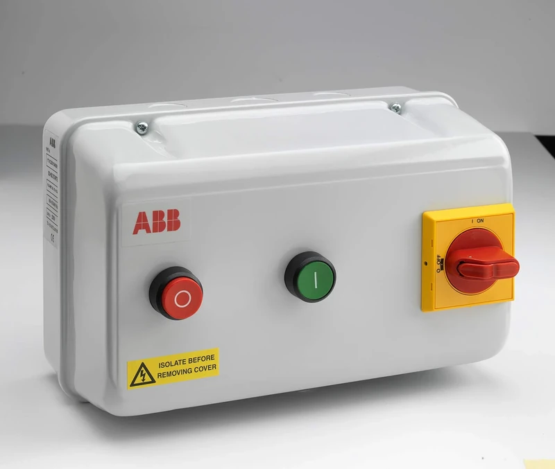 ABB SI415S Star-Delta Starter IP55 with Isolator, Steel