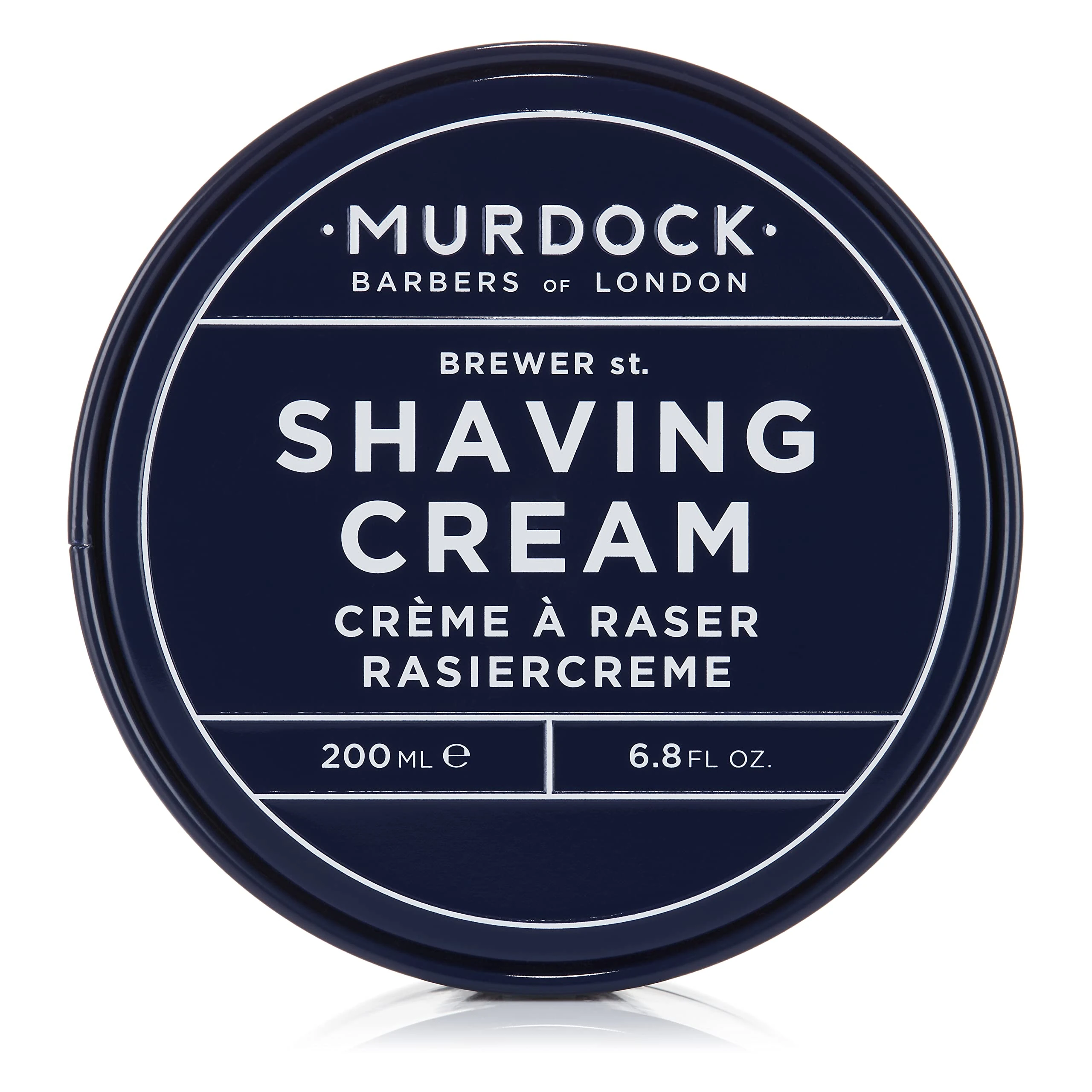 Murdock London Shaving Cream | Rich Luxurious Texture Softens and Soothes | Made in England | 200ml