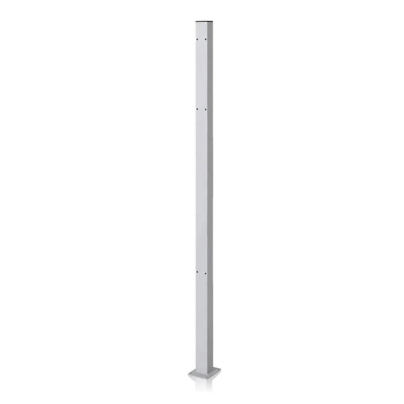 NOOR Stand Posts for Side Awning Exclusive and Premium I For Sizes from 120 cm to 200 cm I For Mounting without Wall I Sun Protection/Wind Protection I Powder Coated and Robust