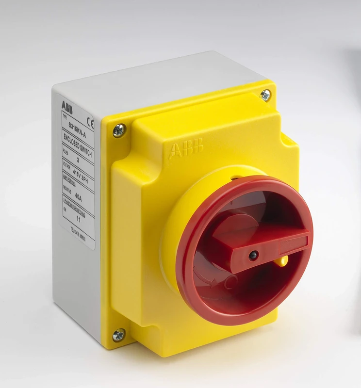 ABB S315KN-A Double Insulated Load Break Switch 40A AC22, Polycarbonate