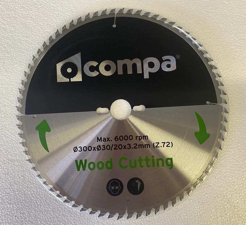 COMPA 430072 Compa Wood Disc, 30 mm Diameter - Image 1