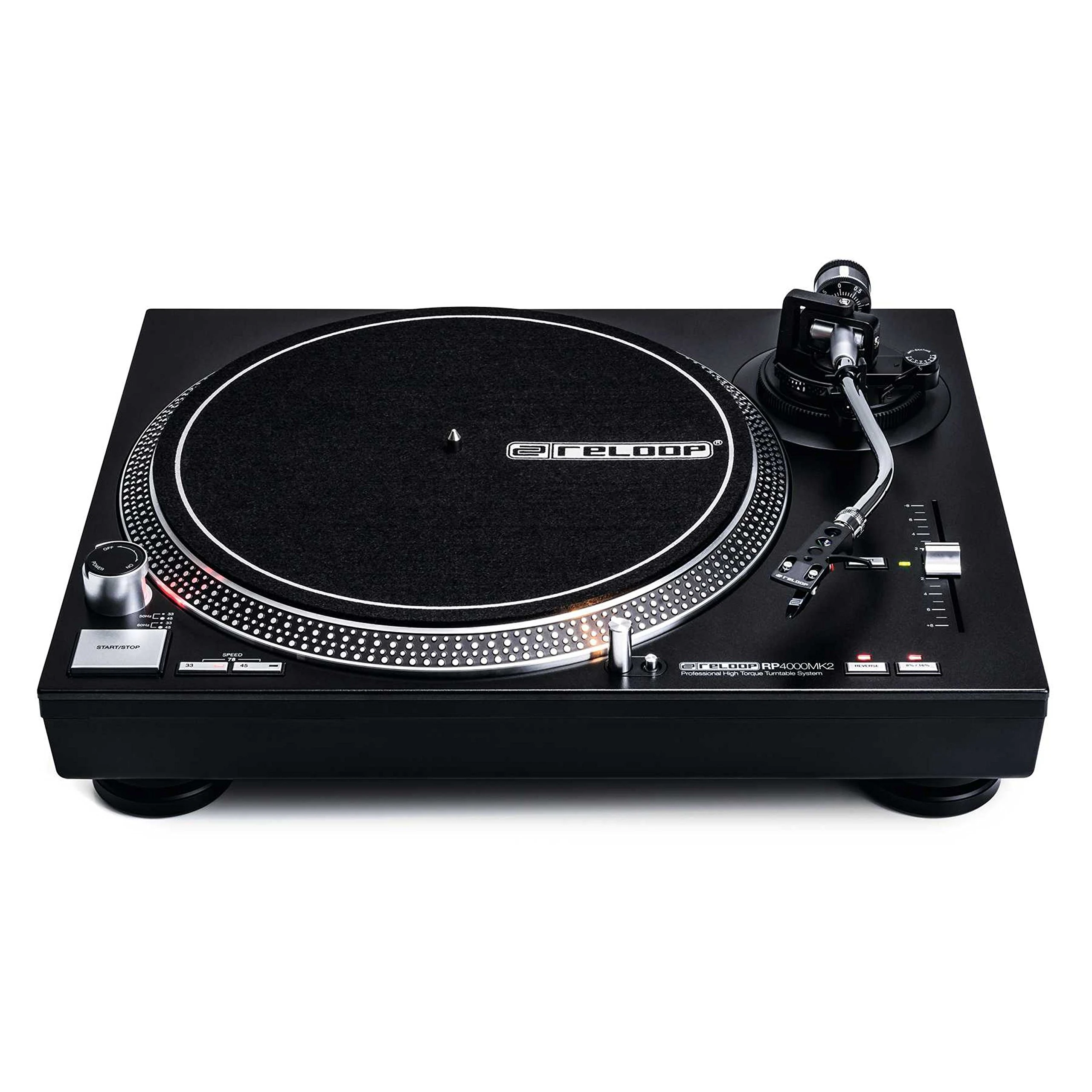Reloop RP-4000 MK2 DJ turntable with strong torque direct drive