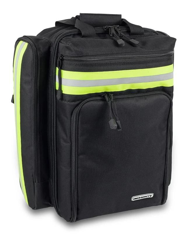 Elite Bags, EMS Emergency Rescue Backpack Medium Capacity Polyester Backpack Cover Black