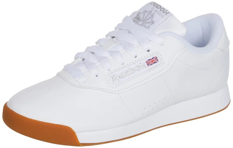 Reebok Men's Classic Nylon Trainers, White Gum, 9 UK