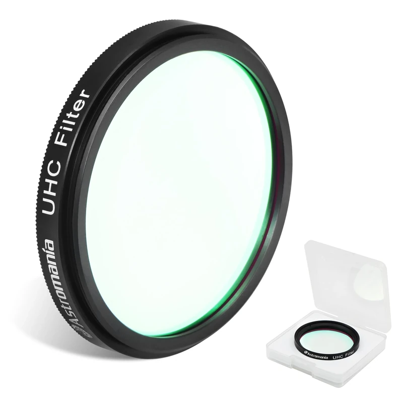 Astromania 2" UHC (Ultra High Contrast) Filter - Superb Views of The Orion, Lagoon, Swan and Other Extended Nebulae