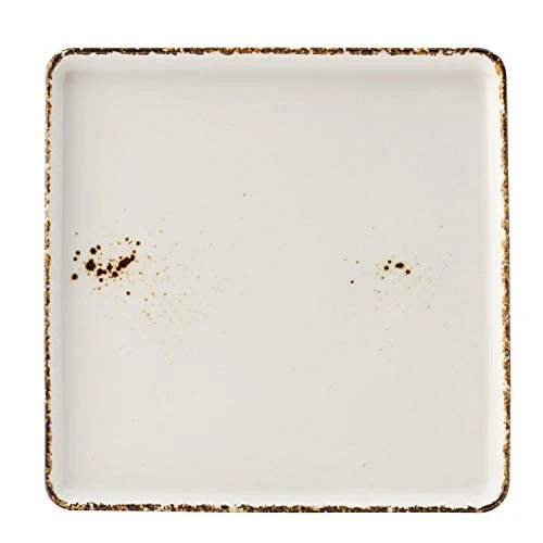 Utopia CT9070 Umbra Square Plate 9" (20cm) Pack of 6