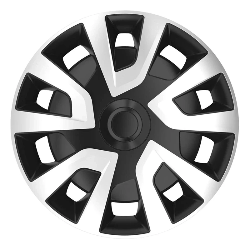 AutoStyle Set wheel covers Revo-VAN 16-inch silver/black (spherical)