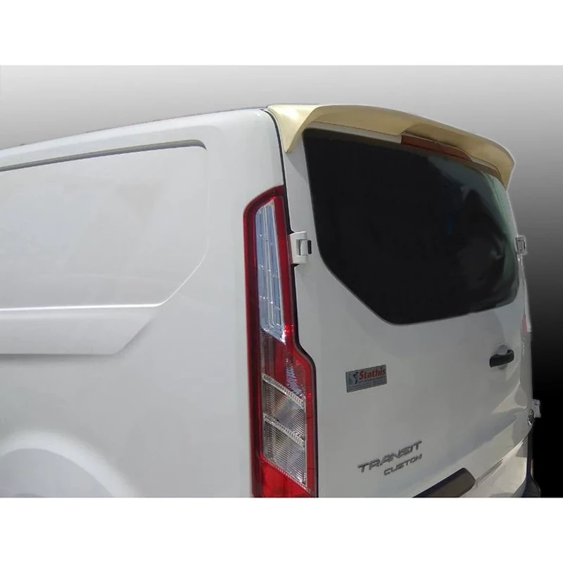 Motordrome Roof spoiler compatible with Ford Transit Custom 2012-2018 & FL 2018- (with tail gate) (PU)