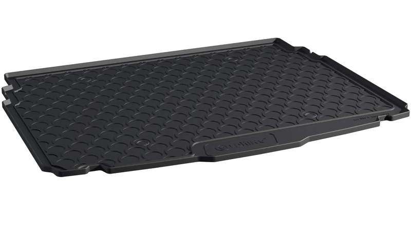 Gledring Rubbasol (Rubber) Boot Mat compatible with Volkswagen T-Roc 11/2017- (Lower variable floor), Black