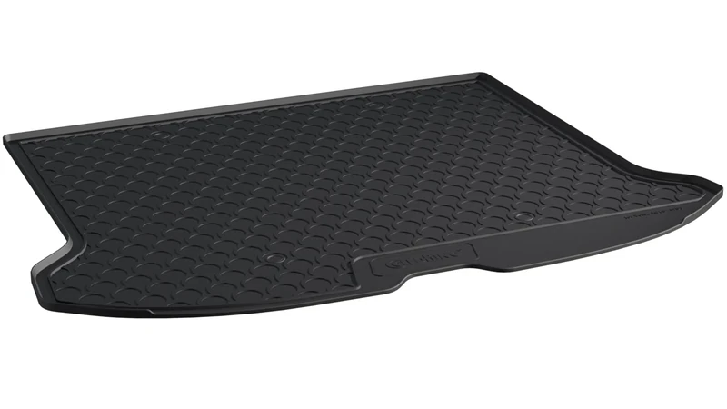Gledring Rubbasol (Rubber) Boot Mat compatible with Volvo XC60 2008-2016 (with mini spare tyre)