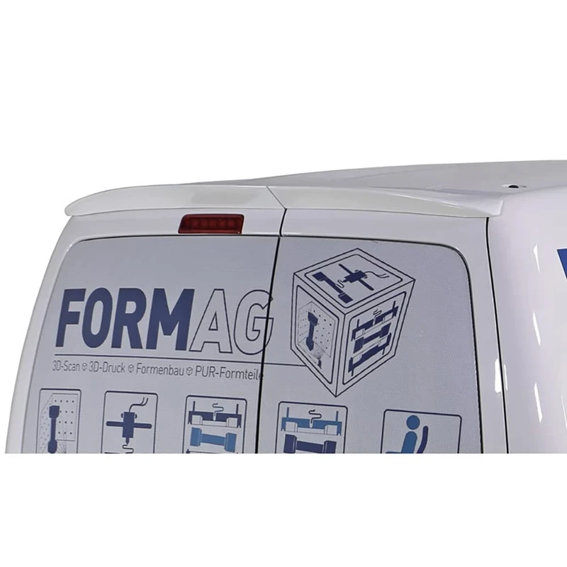 RDX Racedesign Roof Spoiler Compatible with Volkswagen Caddy 2004-2015 & 2015-2020 (with 2 Rear Door) (PUR-IHS)