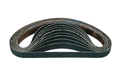 Connect 32262 Abracs File Belts 20mm x 520mm 80g Zirconium 10pc