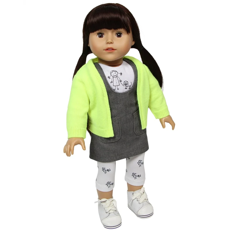 The New York Doll Collection City Girls 18 inch/46cm Doll - Layla