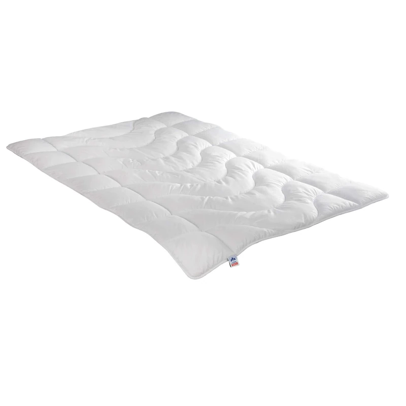 Irisette Lotte 4-Season Duvet – Made in Germany – Duvet with Top Cool Fabric, Washable at 95 Degrees, Includes Storage Bag, 135 x 200 cm, White, Oeko-Tex Certified
