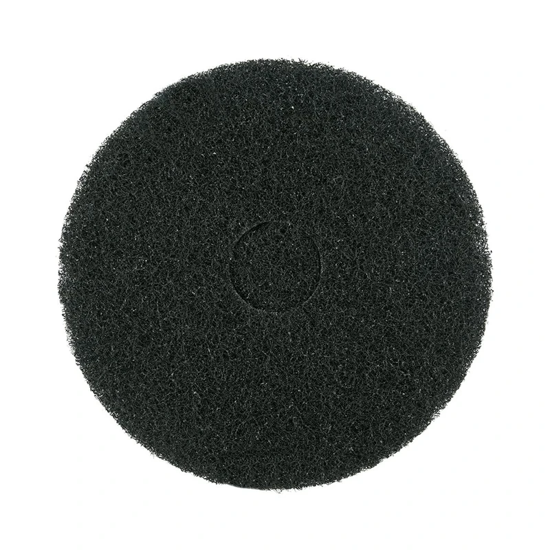 Mercer Industries 45020B Floor Maintenance Pads, 5 Pack, 20", Black