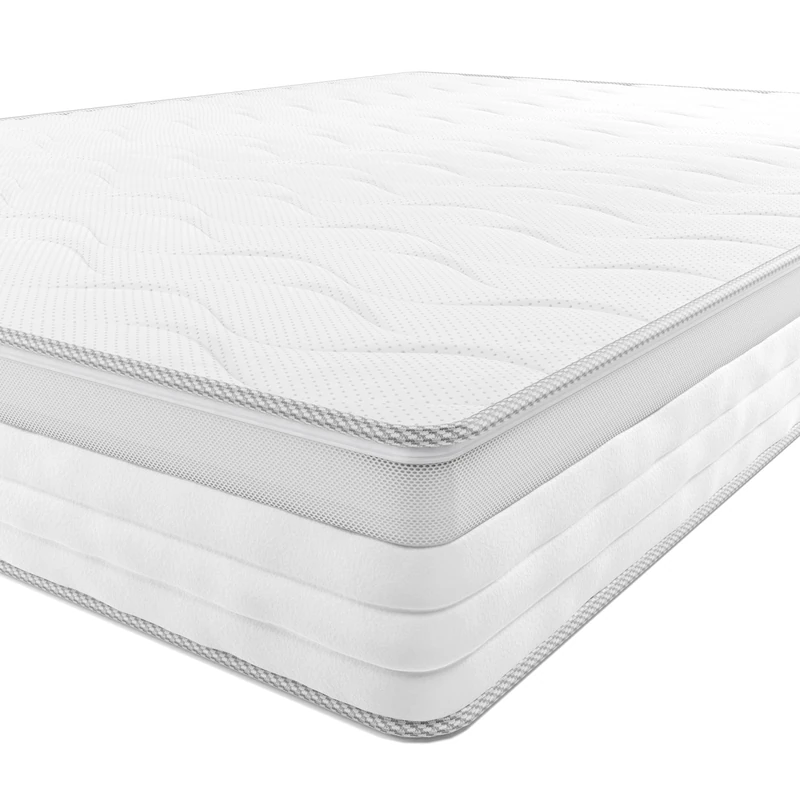 Amazon Basics - 7-zone Pocket Spring Mattress, Medium-Firm (H3), 90 x 190 cm