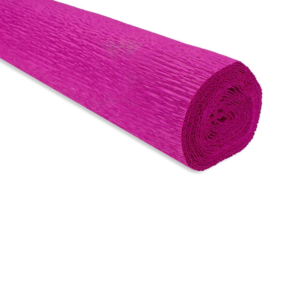FloristryWarehouse Crepe Paper roll 180g (50 x 250cm) Dark Fuchsia (Shade 572)