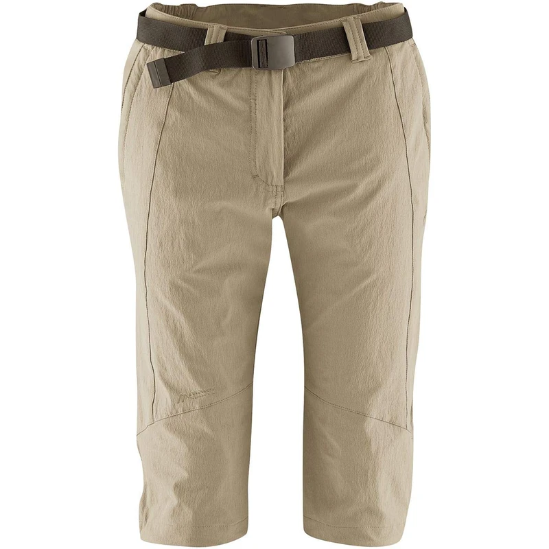 maier sports Kluane, Women's Short Hiking Trousers, Water-Repellent Outdoor Trousers for Trekking and Hiking, PFC-Free, mSTRETCH pro 4 & dryprotec